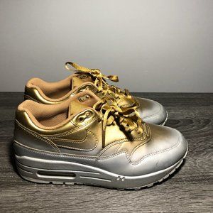 Nike - Women's Air Max 1 LX 'Metallic Gold Platinum'